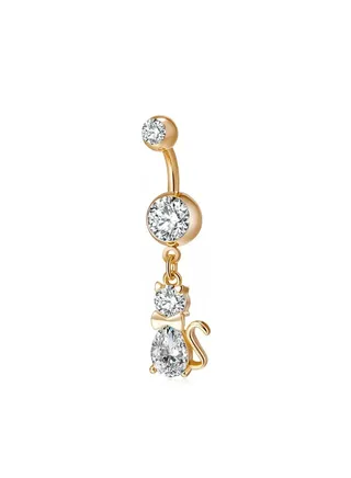 Belly Ring Piercing Stylish Woman Fashion Body Summer 
