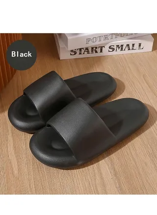 Summer Men And Women EVA Soft Bottom Slippers Home Flip Flops 