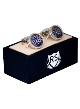 Pair Of Stainless Steel Cufflinks 