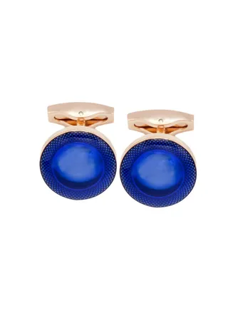 Steel Round Cufflinks 