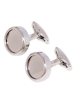 Pair Of Round Cufflinks 