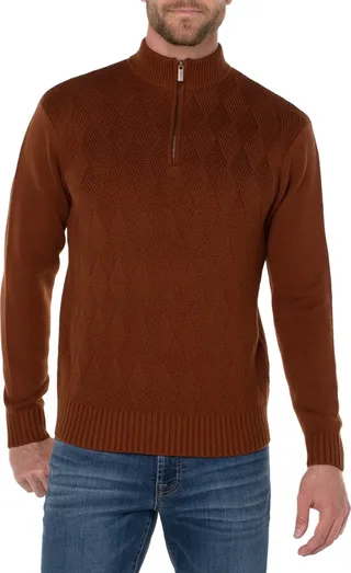 Quarter Zip Sweater