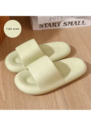 Summer Men And Women EVA Soft Bottom Slippers Home Flip Flops 