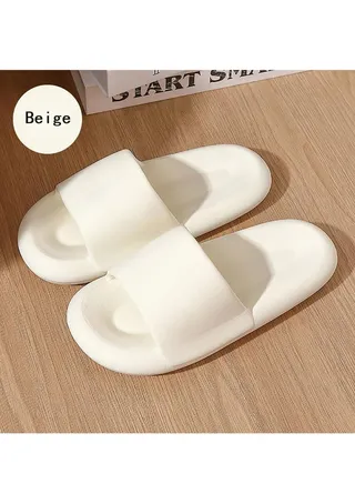 Summer Men And Women EVA Soft Bottom Slippers Home Flip Flops 