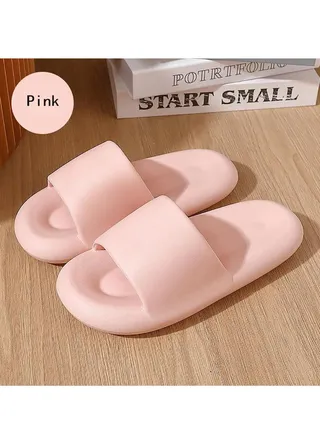 Summer Women EVA Soft Bottom Slippers Home Flip Flops 