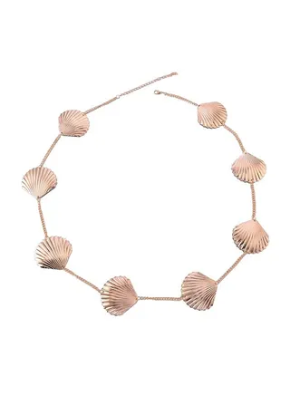 Alloy Simple Metal Shell Design Waist Chain 