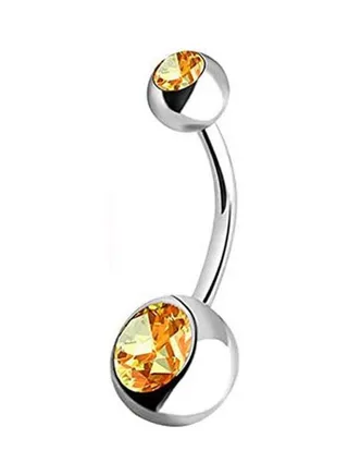 Metal Belly Button Piercing 