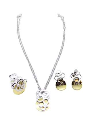 3-Piece Pure 925 Sterling SilverJewellery Set 