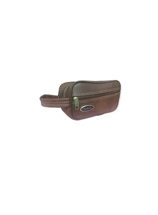 Small bag imported Italian leather - brown 