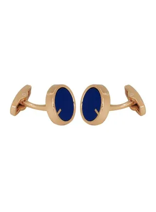 Round Metal Cufflinks 