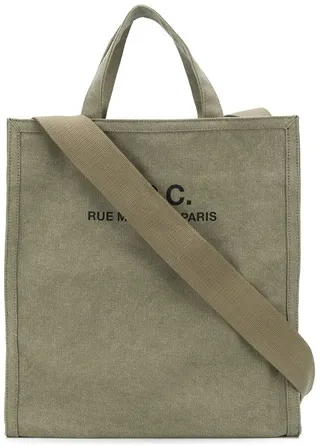 Logo Cotton Tote Bag