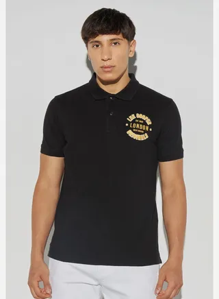 Embroidered Logo Polo