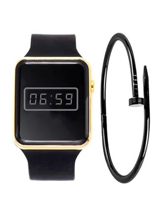 men Table Digital Watch With Bracelet NNSB03702884 