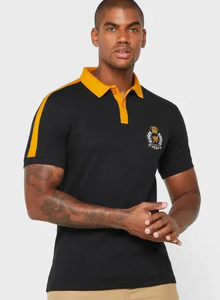Chest Embroidery Polo Shirt 