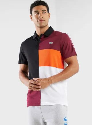 Color Block Polo