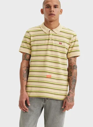Essential Striped Polo T-Shirt 