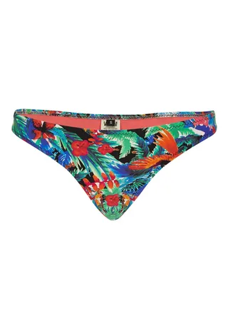 Glazin' Girl Amazonia Low Waisted Bottom Black/Blue/Green 