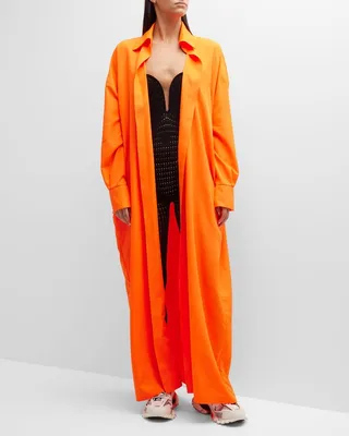 Oversized Neon Boyfriend Shirtdress