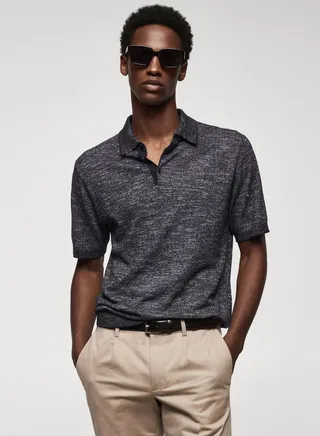 Essential Flecked Design Polo