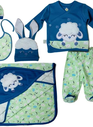 Pack of 6 Baby Boy Set 