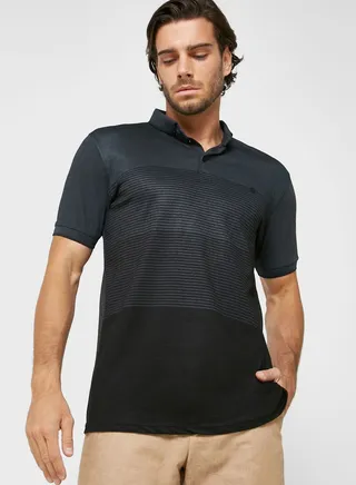 Striped Polo Shirt 