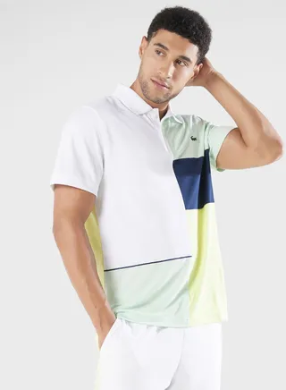 Color Block Polo