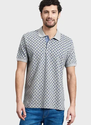 Logo Print Polo 
