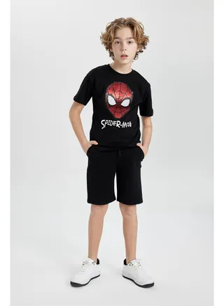Boy Regular Fit Crew Neck Short Sleeve Knitted Set - 2 Pack 
