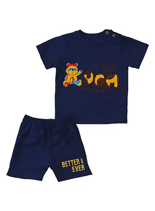 Baby Boys Set Two Pieces Top & Shorts 