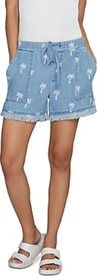 Billy T Denim Drawstring Shorts