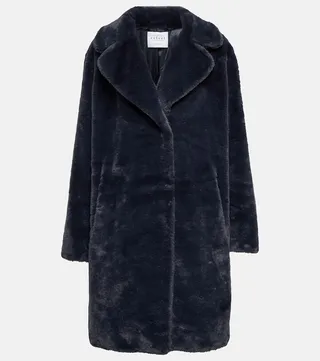 Evalyn faux fur coat