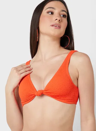 Knot Detail Bikini Top 