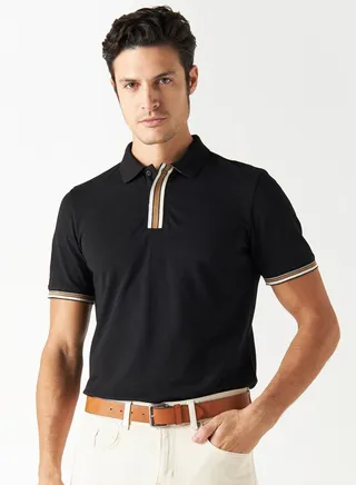 Striped Polo Shirt