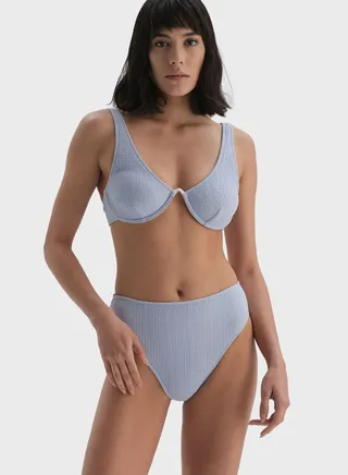 Textured Bikini Top 