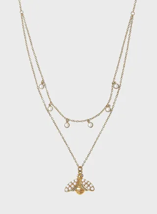 Brass Long Necklace