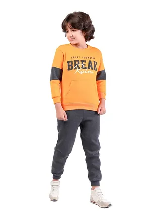 Kids Boys Pants & Sweatshirt set 