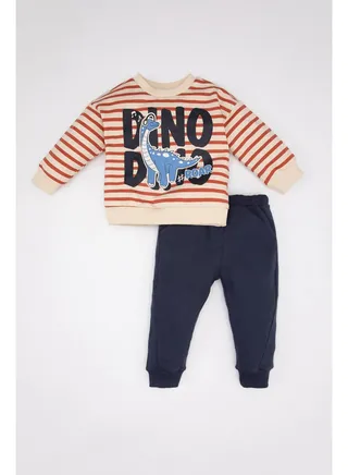 Babyboy Regular Fit Bike Neck Knitted Set - 2 Pack 