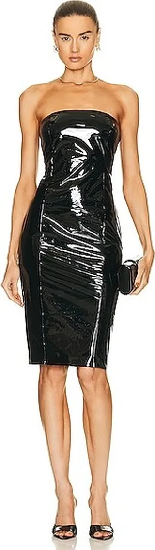 Wolford Latex Dress in Black