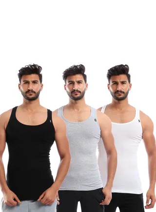 Bundle Of Three Men Undershirts Derby 