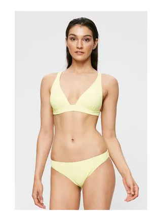 Lemon Textured Bikini Brief 