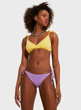 High Leg Bikini Bottom 