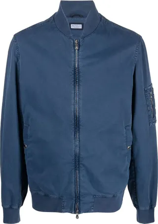 Zip-Up Bomber Jacket