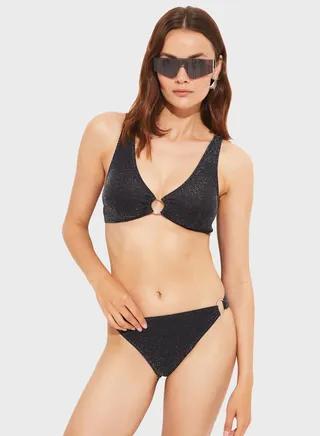 High Leg Bikini Bottom 