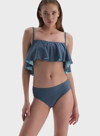 Polka Dot Bikini Bottom 