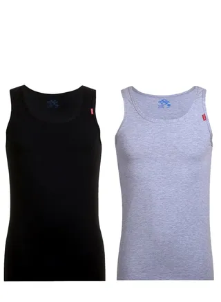 Bundle Of Two Men Undershirts Stretch 