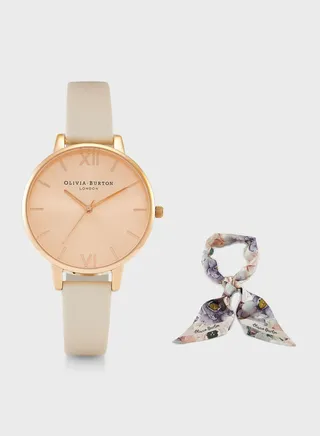 Rose Gold Analog Watch