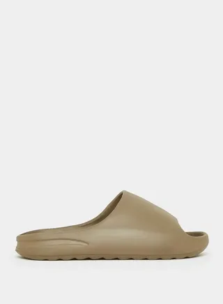 Solid Platform Sole Chunky Slides