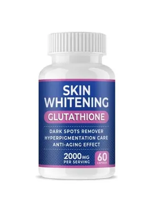 Skin Whitening Glutathione Capsules Brightening and Whitening Capsules-60 Capsules 2000mg 