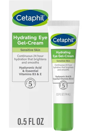 Cetaphil Moisturizing Eye Cream Gel Enriched with Hyaluronic Acid - 14 ml 