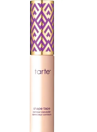 Tarte Double Duty Beauty Shape Tape Concealer and Contour, 12 Medium Beige, 10 ml, Matte 